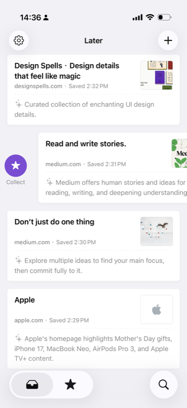 Inbox & Smart Summary